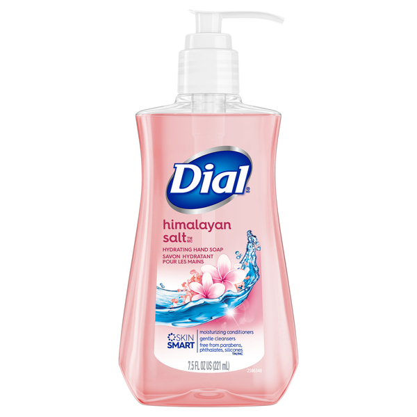 Dial Hydrating Hand Soap Himalayan Salt Pump 7.5 oz btl Stop