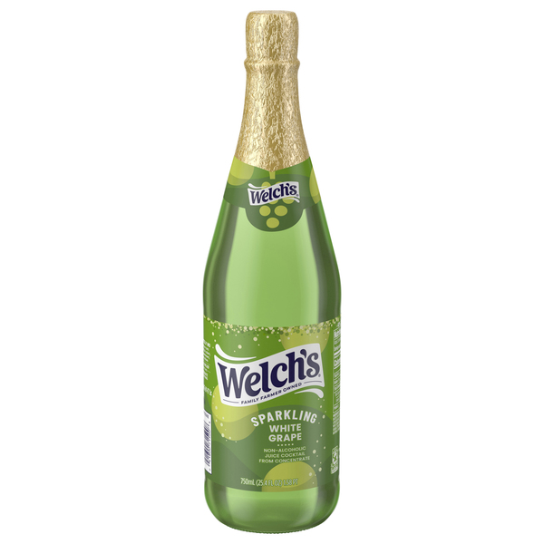 Welch s Non Alcoholic Sparkling White Grape Juice Cocktail 750 ml btl Stop Shop