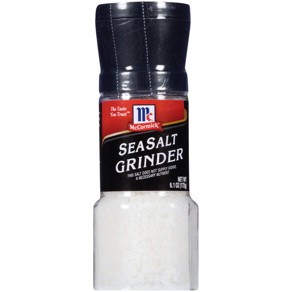 Morton Extra Coarse Sea Salt Grinder Refill 9 oz.