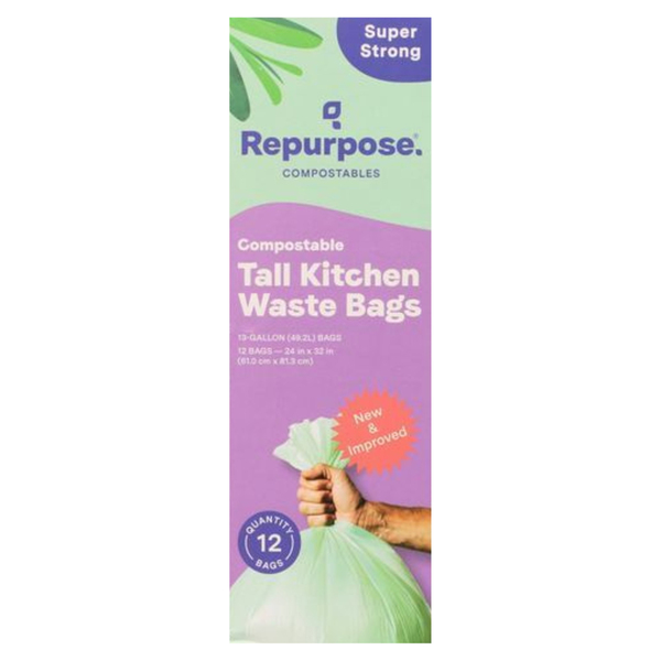 Essential Everyday Tall Kitchen Bags, Drawstring, 13 Gallon 20 Ea, Trash  Bags