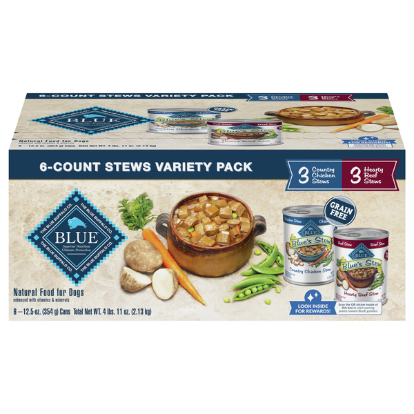 Blue's stew sales dog food