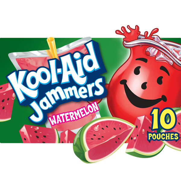 Save on Kool-Aid Jammers Juice Drink Pouches Blue Raspberry - 10