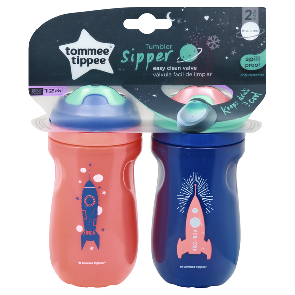 Tommee Tippee Insulated Sipper Tumblers 2 ct pkg MARTIN S