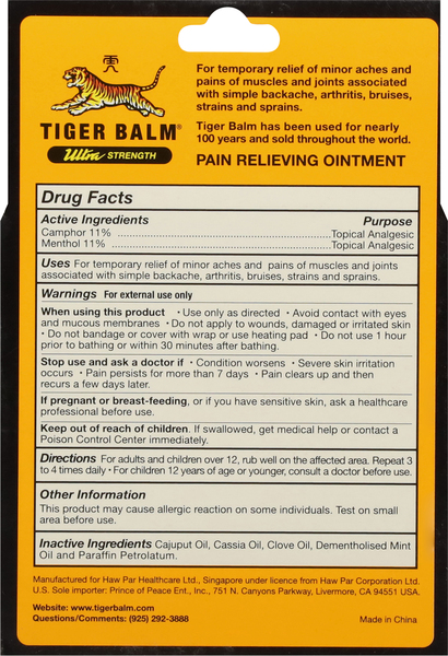 Back of Pack