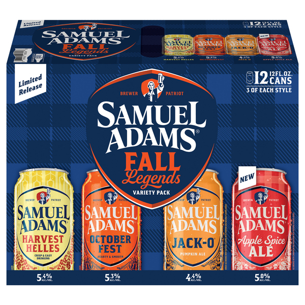Samuel Adams Star Spangled Variety Pack - 12 pk | Food Lion