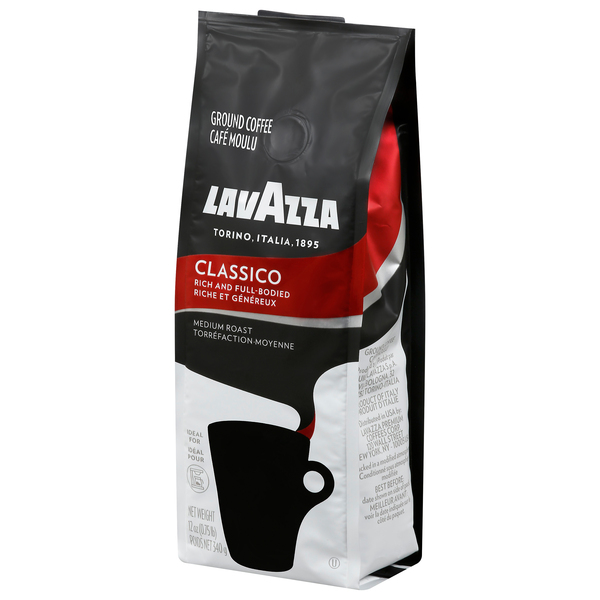 LavAzza Classico Medium Roast Ground Coffee 12 oz bag GIANT