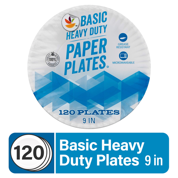 Save on Stop & Shop Basic Paper Plates 9 inch Order Online Delivery