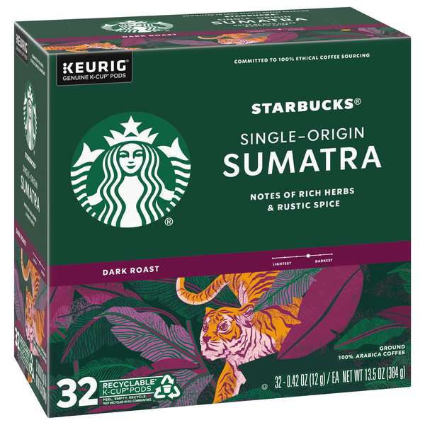 Starbucks sumatra shop k cups