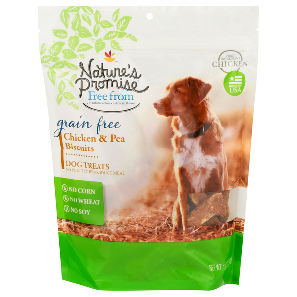 Nature s Promise Grain Free Dog Treats Chicken Pea Biscuits 12