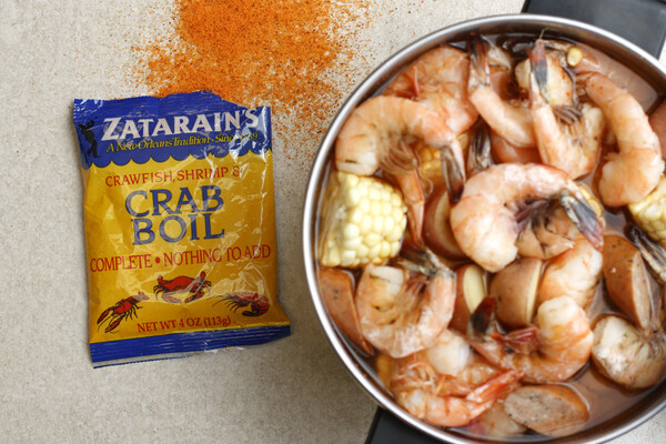 Zatarain's seafood shop boil