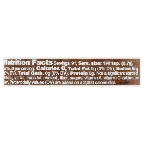 Nutritional Panel