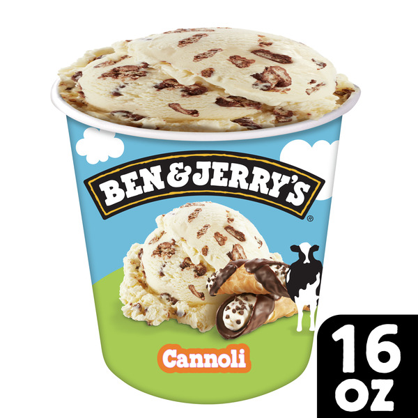 Ben Jerry s Ice Cream Cannoli 1 pint GIANT