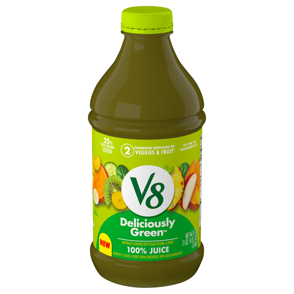 V8 Blends Deliciously Green Juice 46 oz btl Giant