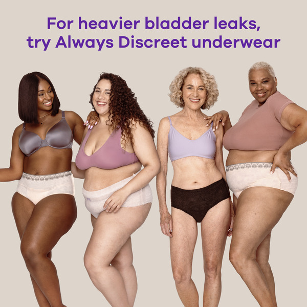 Always Discreet Incontinence Liners 2 Very Light Long