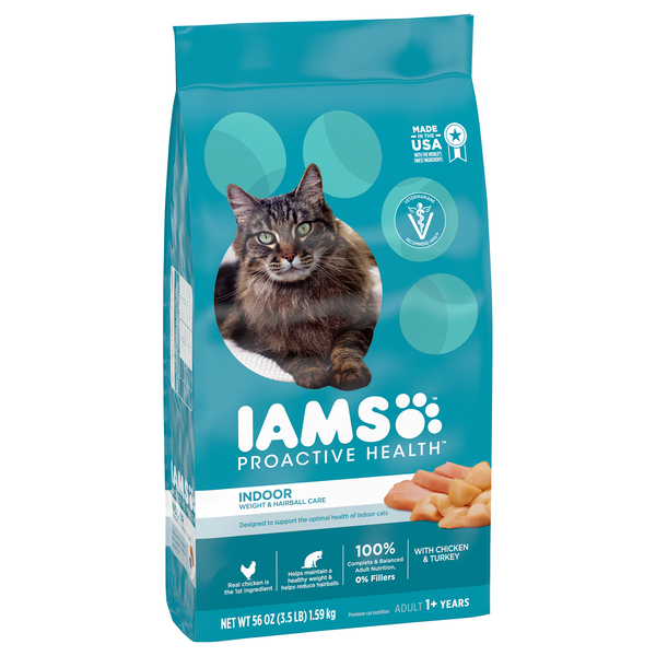Iams proactive health hairball care chicken flavor daily cat treats hot sale