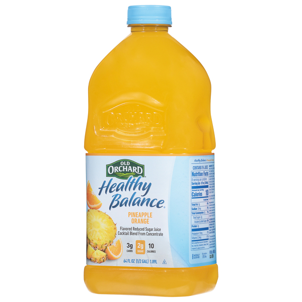 Orange juice healthy sale