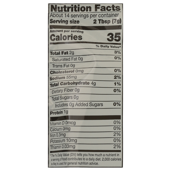 Nutritional Panel