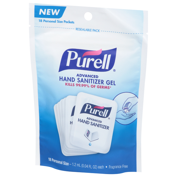 Purell advanced instant shop hand sanitizer gel