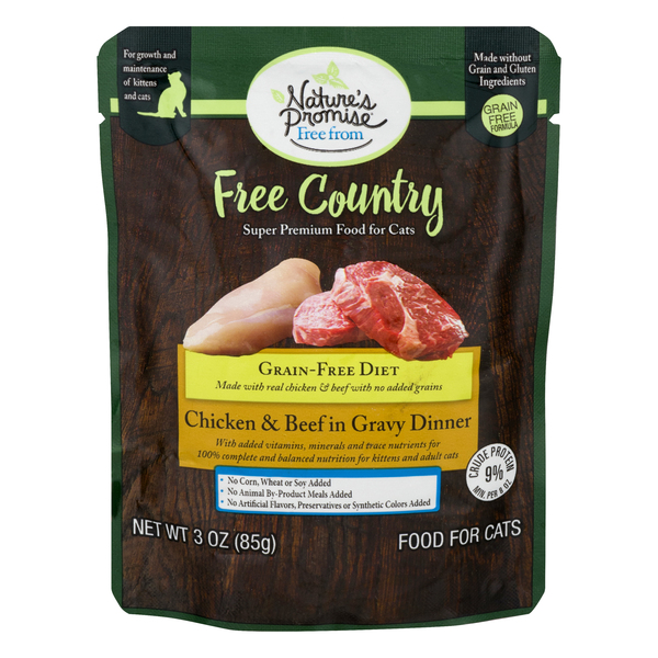 Nature s Promise Wet Cat Food Grain Free Diet Chicken Beef 3