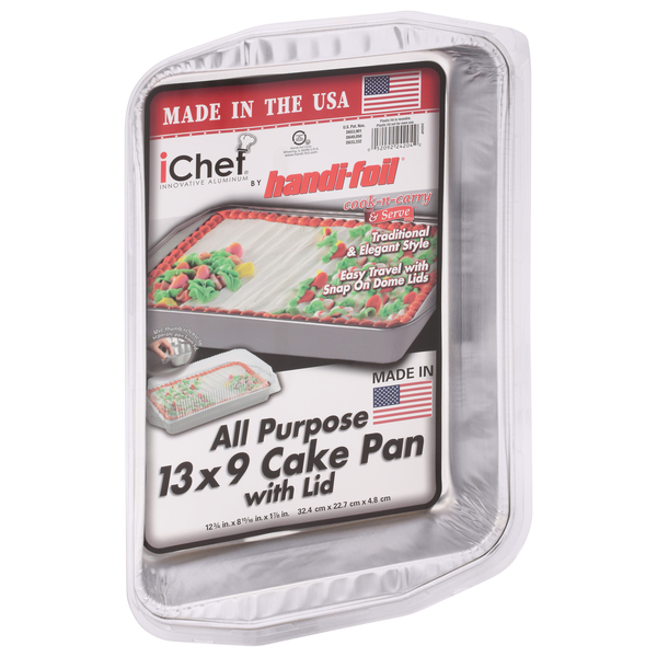 Handi-Foil iChef Cook & Carry Casserole Pans with Lids