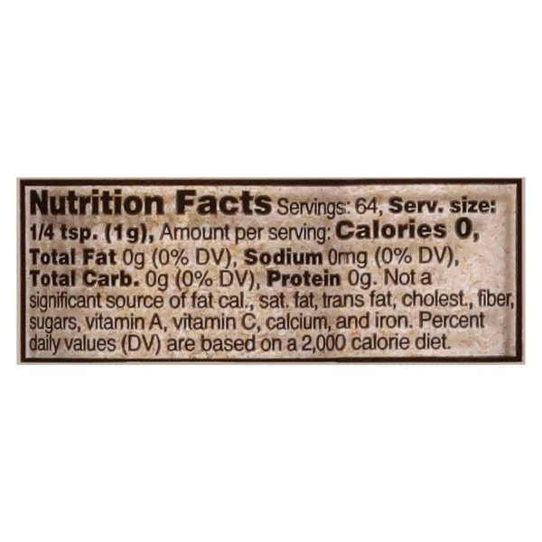 Nutritional Panel