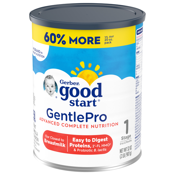 Gerber Good Start GentlePro Infant Formula with Iron Milk Based