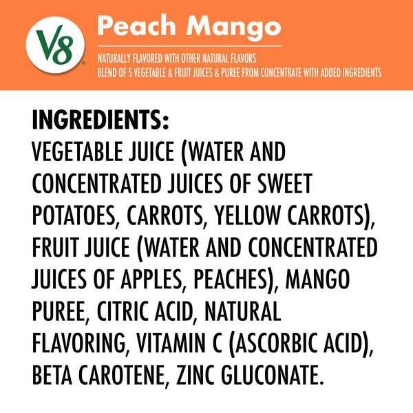 Benefits of v8 juice clearance