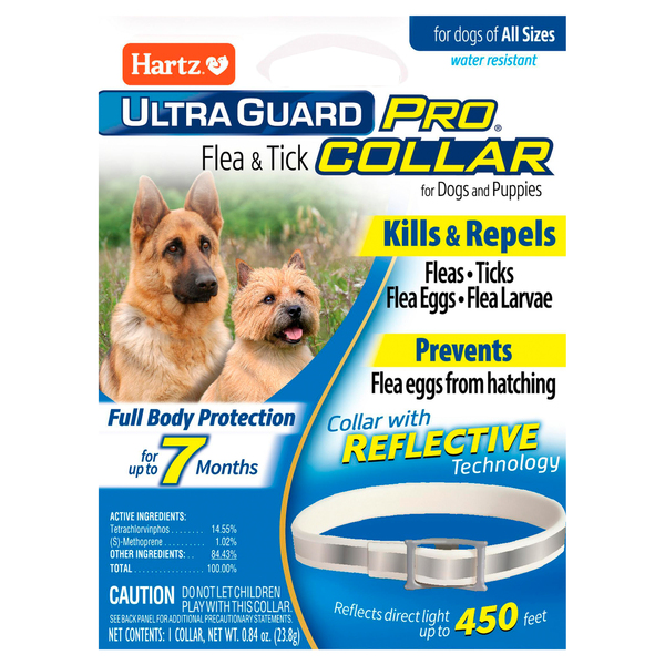 Hartz Ultra Guard Pro Flea & Tick Collar - 1 ct pkg