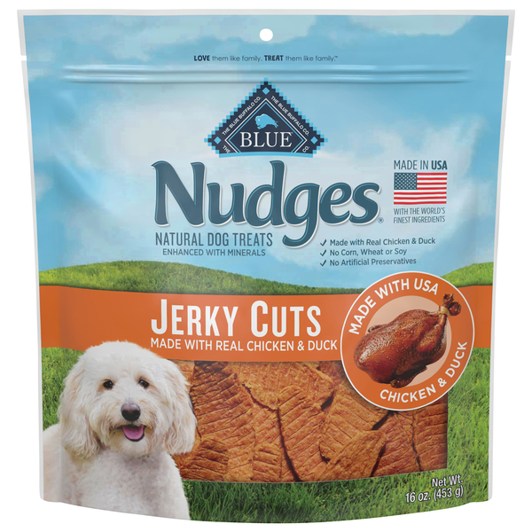Nudges chicken jerky deals