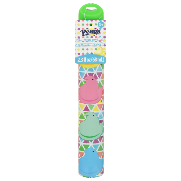 Peeps bubble wand top