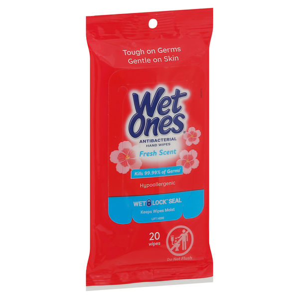 Wet Ones Antibacterial Hand Wipes - Fresh Scent - Shop Hand