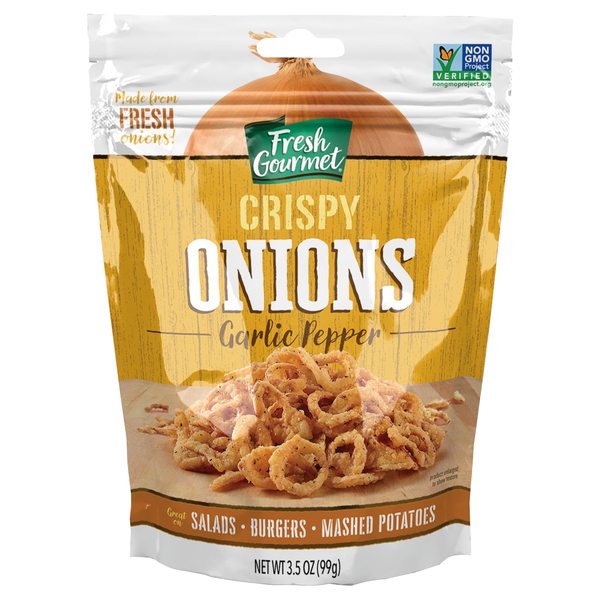 Fresh Gourmet® Lightly Salted Crispy Onions, 3.5 oz - Foods Co.