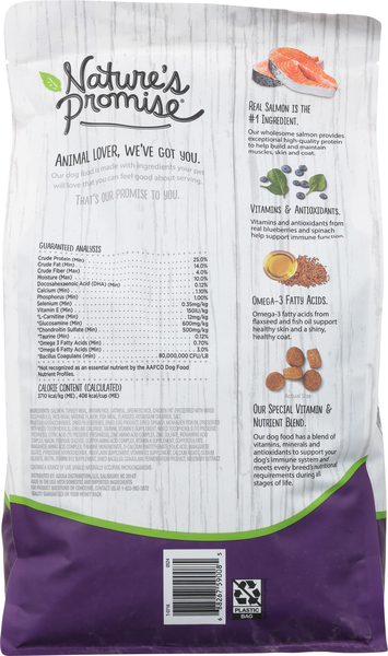 Nature's promise dog food stop and shop clearance
