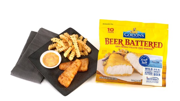 Gorton's Beer Battered Fish Fillets - 10 ct Frozen - 18.2 oz bag