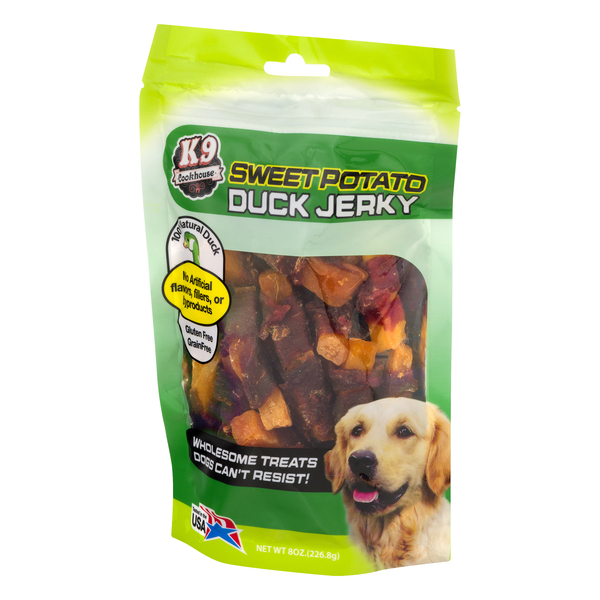 K9 cookhouse sweet potato discount duck jerky