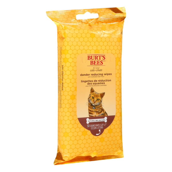 Burt's bees dander online reducing cat wipes