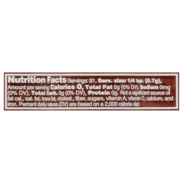 Nutritional Panel