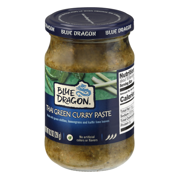 Thai green curry paste sainsburys top