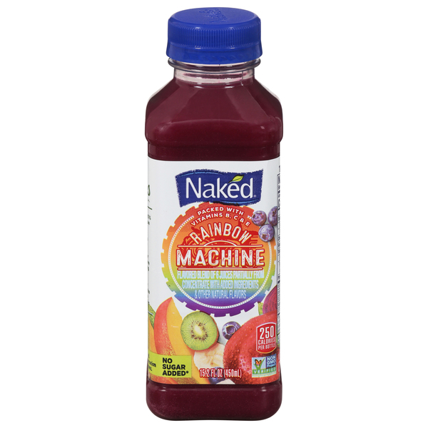 Naked Rainbow Machine Boosted Smoothie Fresh - 15.2 oz btl