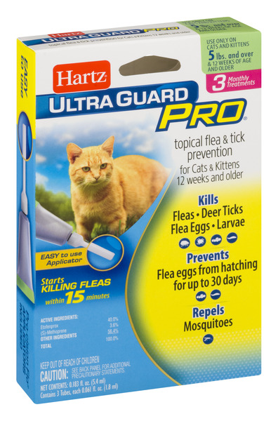 Hartz ultraguard pro sales triple action side effects