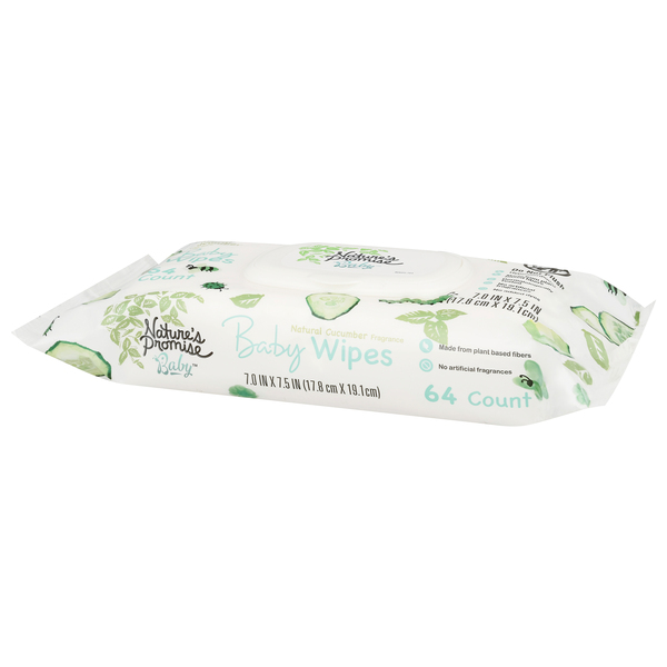 Nature's promise baby wipes top