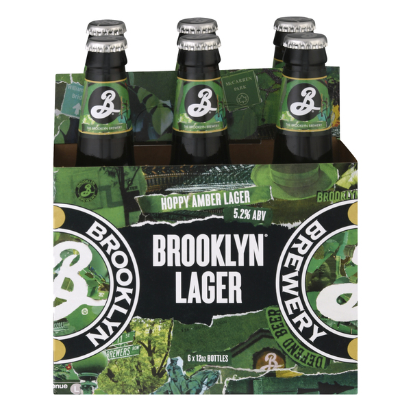 Brooklyn Brewery Brooklyn Lager Beer - 6 pk - 12 oz btl