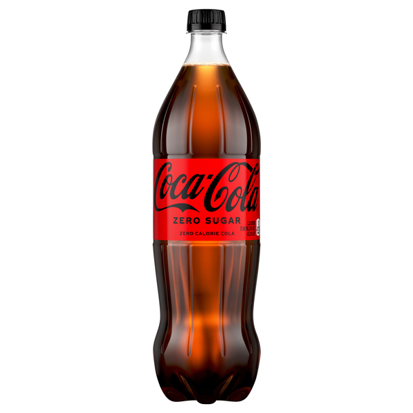 Coca-Cola Zero Sugar Soda - 1.25 ltr | Stop & Shop Coca-Cola Zero Sugar Soda - 1.25 ltr | Stop & Shop