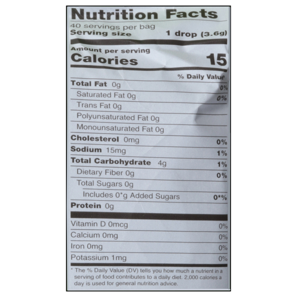 Nutritional Panel