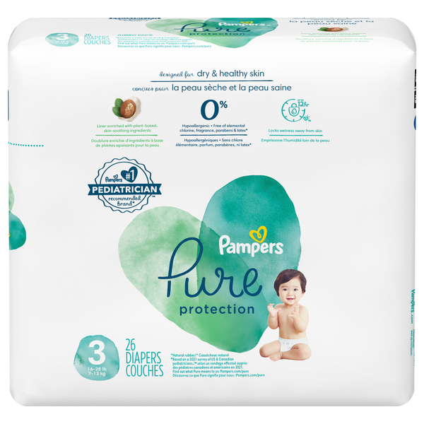 Pampers Couches Baby-Dry, taille 5, 78 couches - 78 ea