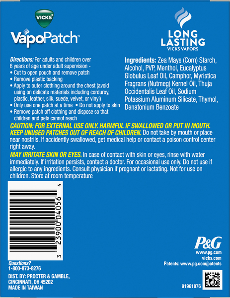 Back of Pack