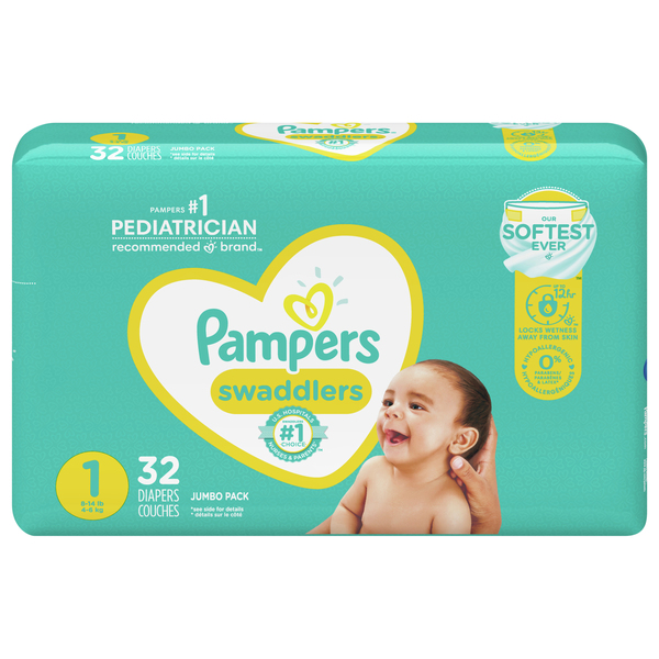 Box of size 1 new arrivals diapers