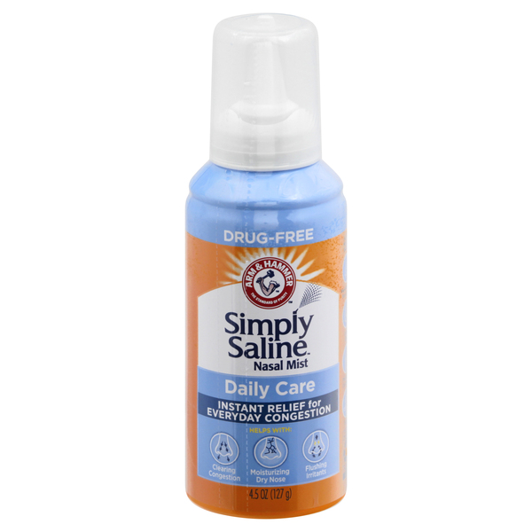 Saline mist for best sale nose