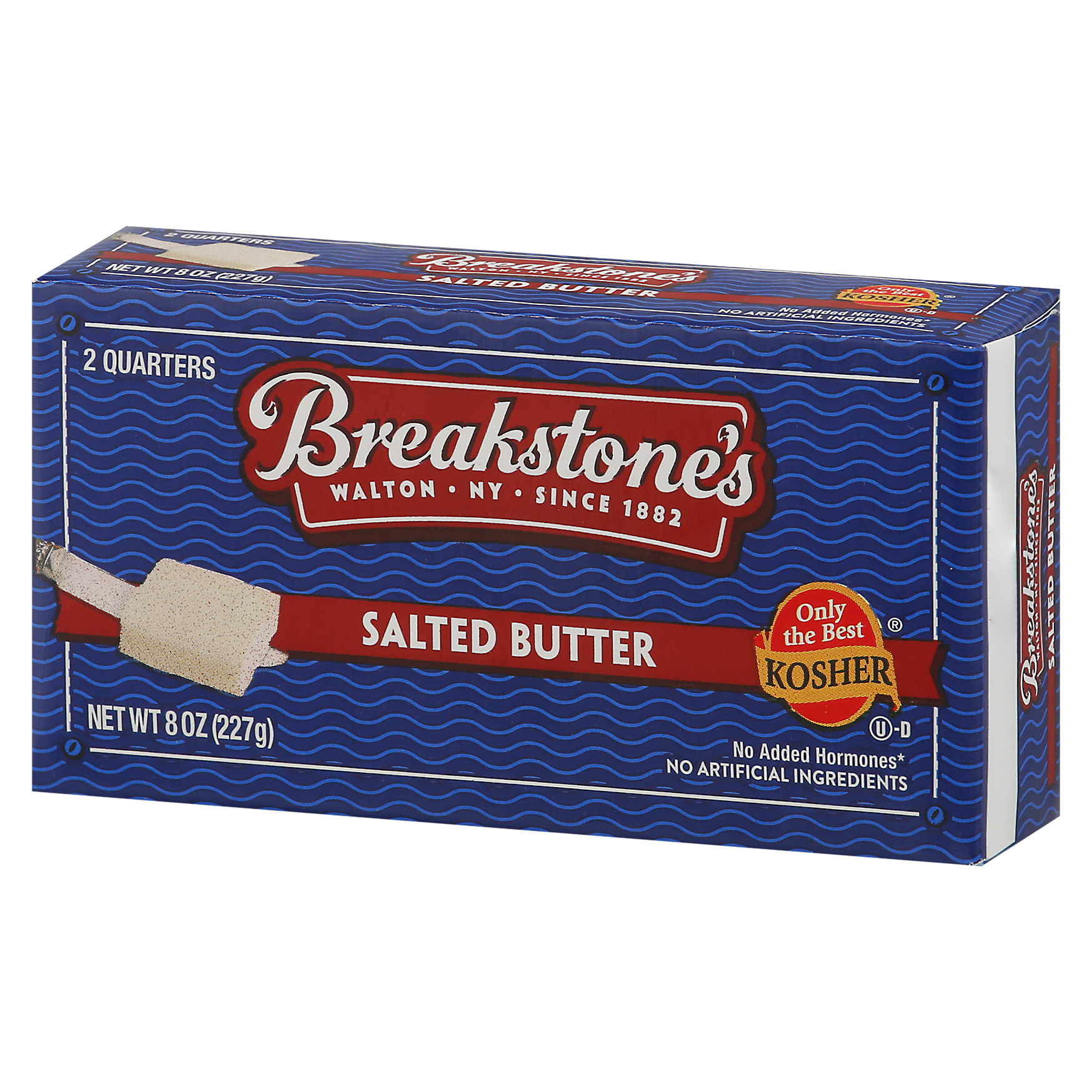 Great Value Salted Butter Sticks, 8 oz, 2 Sticks