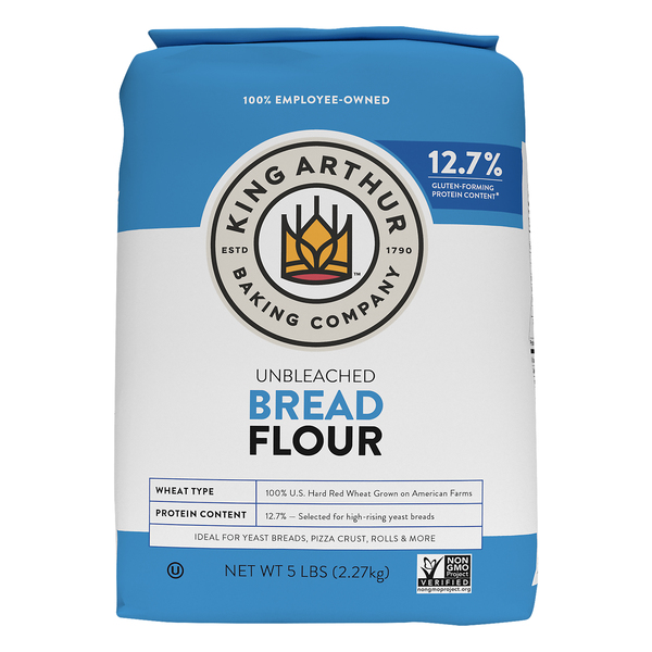 King Arthur Unbleached Bread Flour - 5 lb bag | Stop & Shop King Arthur Unbleached Bread Flour - 5 lb bag | Stop & Shop